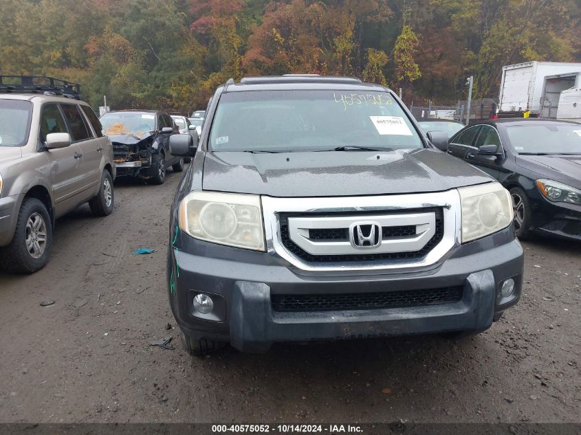 2011 Honda Pilot Exln VIN: 5FNYF4H76BB012880 Lot: 40575052