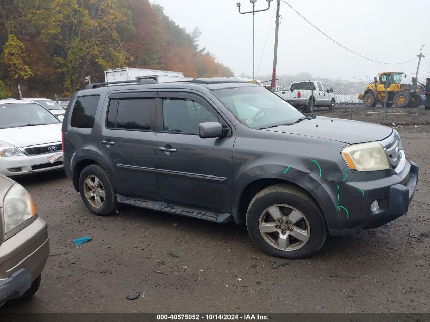 2011 Honda Pilot Exln VIN: 5FNYF4H76BB012880 Lot: 40575052