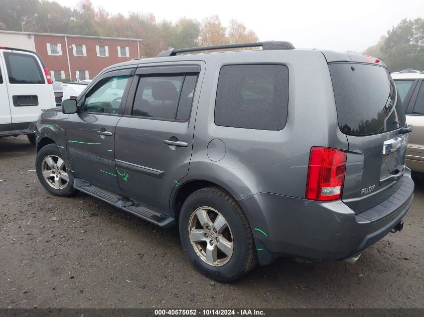 2011 Honda Pilot Exln VIN: 5FNYF4H76BB012880 Lot: 40575052