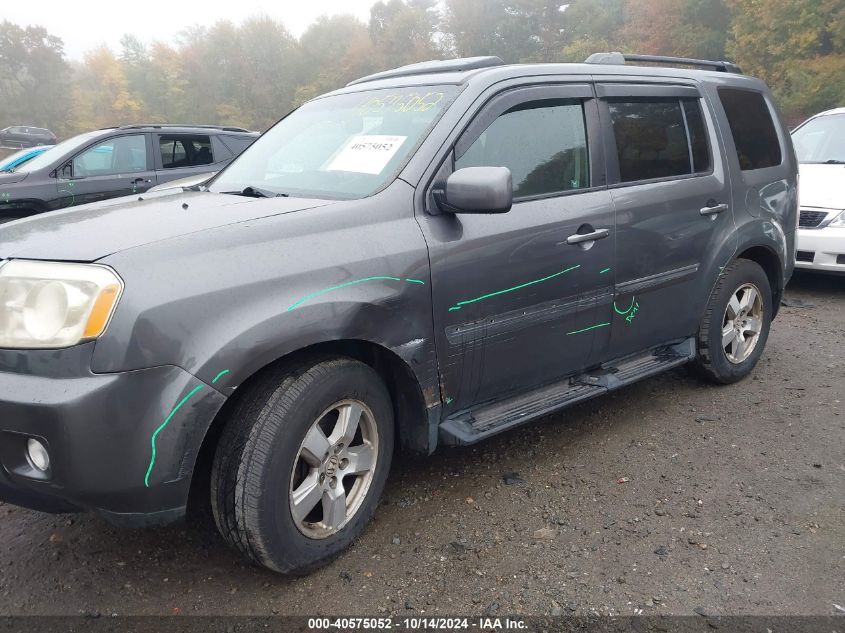 2011 Honda Pilot Exln VIN: 5FNYF4H76BB012880 Lot: 40575052