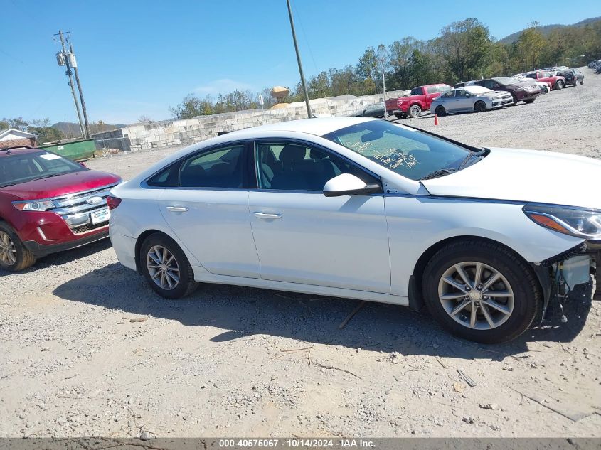 2018 Hyundai Sonata Se VIN: 5NPE24AF6JH665743 Lot: 40575067