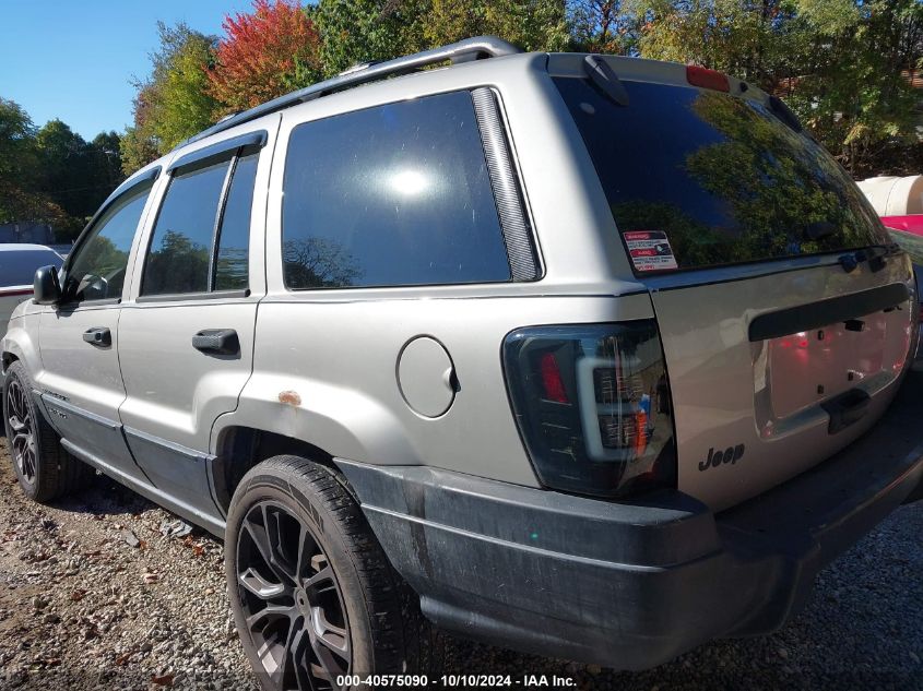 2001 Jeep Grand Cherokee Laredo VIN: 1J4GX48S61C695554 Lot: 40575090