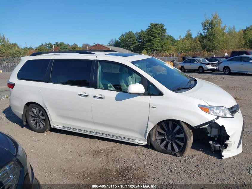 5TDDZ3DC5KS212812 2019 Toyota Sienna Xle 7 Passenger