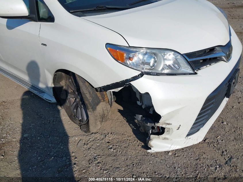 5TDDZ3DC5KS212812 2019 Toyota Sienna Xle 7 Passenger