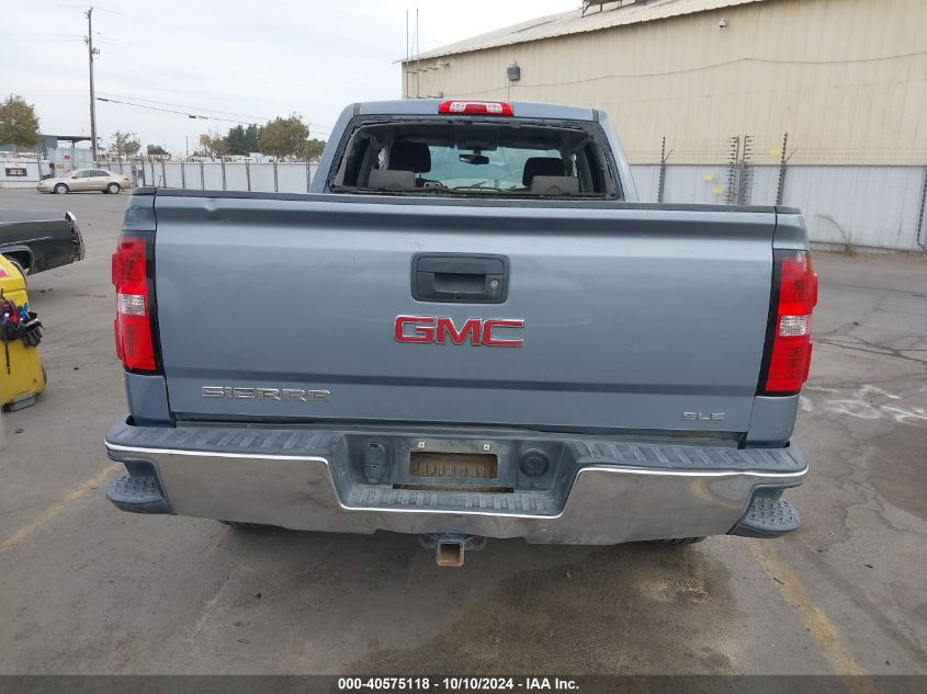 2016 GMC Sierra 1500 Sle VIN: 3GTU2MEC2GG156245 Lot: 40575118