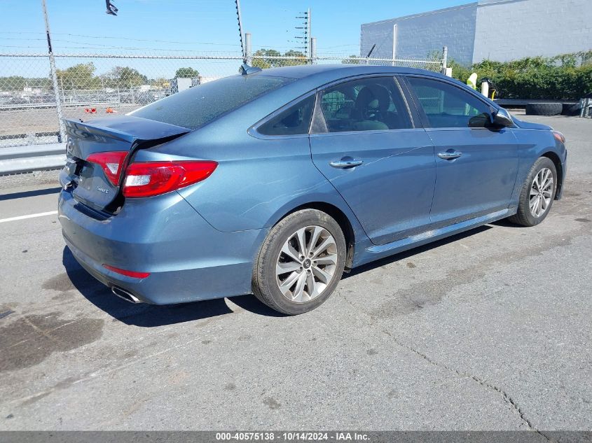 2016 Hyundai Sonata Sport VIN: 5NPE34AFXGH424757 Lot: 40575138