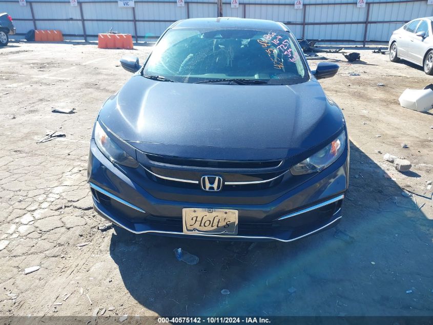 2019 Honda Civic Lx VIN: 19XFC2F62KE047257 Lot: 40575142