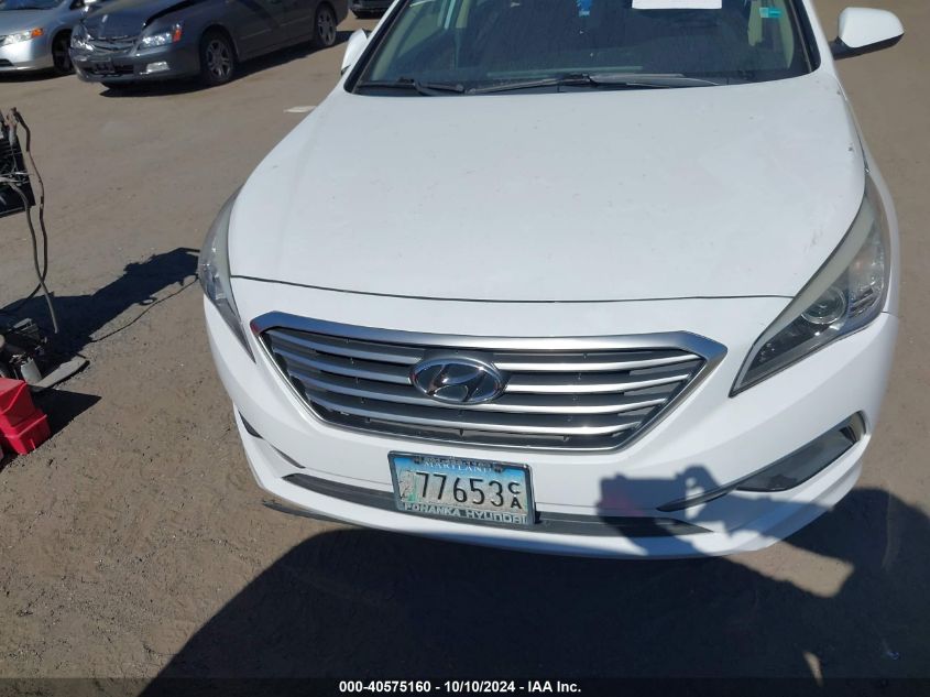 2016 HYUNDAI SONATA SE - 5NPE24AFXGH272448