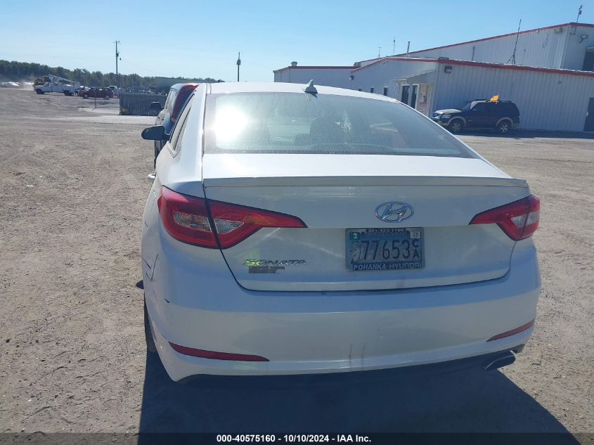 2016 HYUNDAI SONATA SE - 5NPE24AFXGH272448