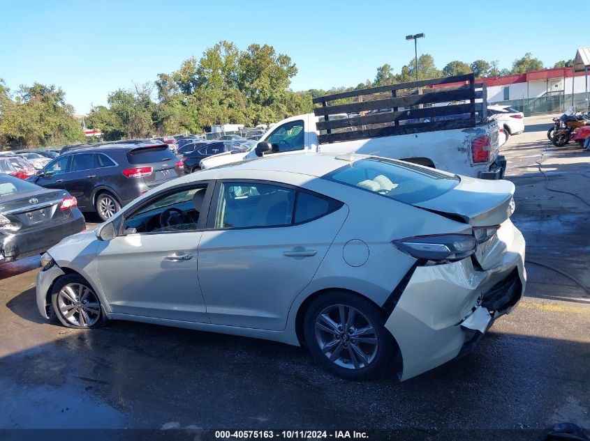 2017 Hyundai Elantra Value Edition VIN: KMHD84LFXHU430278 Lot: 40575163