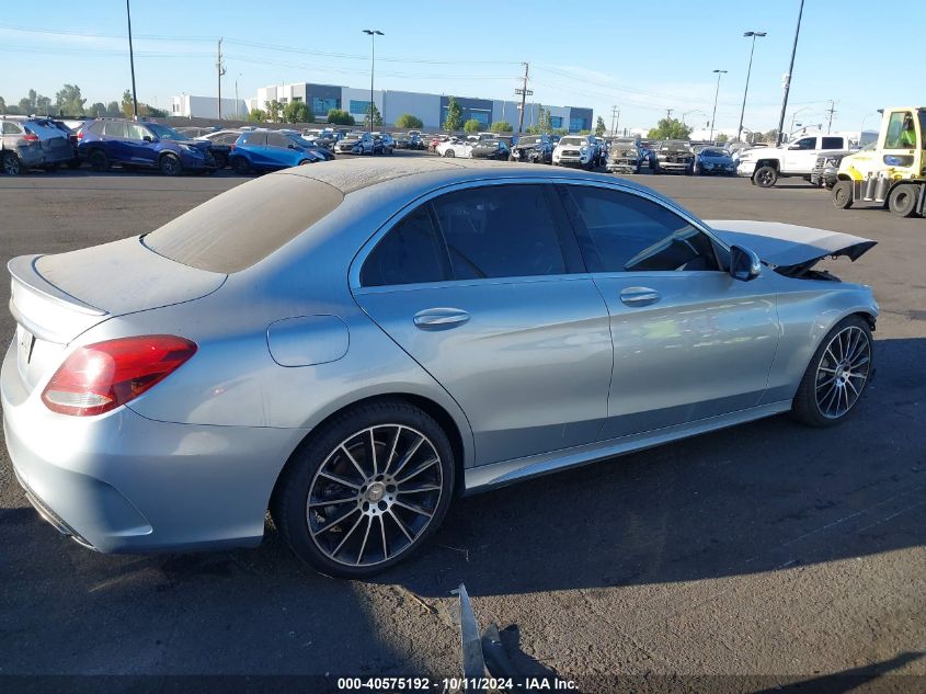 2015 Mercedes-Benz C 300 Luxury/Sport VIN: 55SWF4JB0FU093319 Lot: 40575192