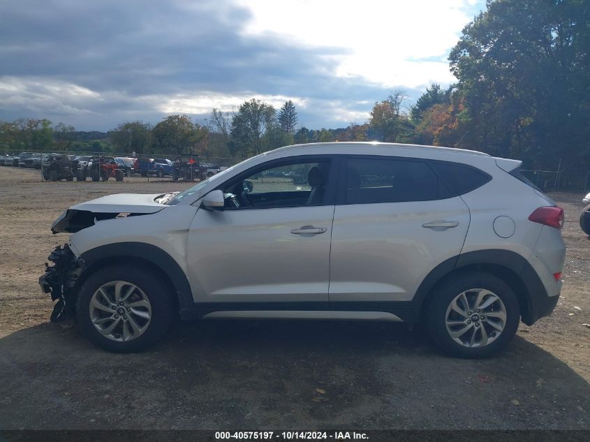 2017 Hyundai Tucson Se VIN: KM8J3CA49HU297879 Lot: 40575197