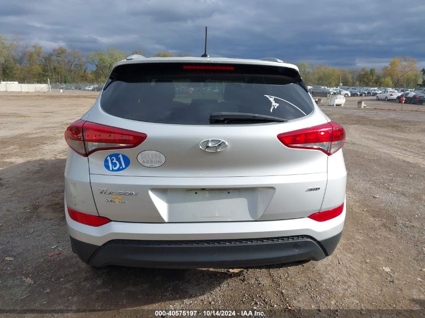 2017 Hyundai Tucson Se VIN: KM8J3CA49HU297879 Lot: 40575197