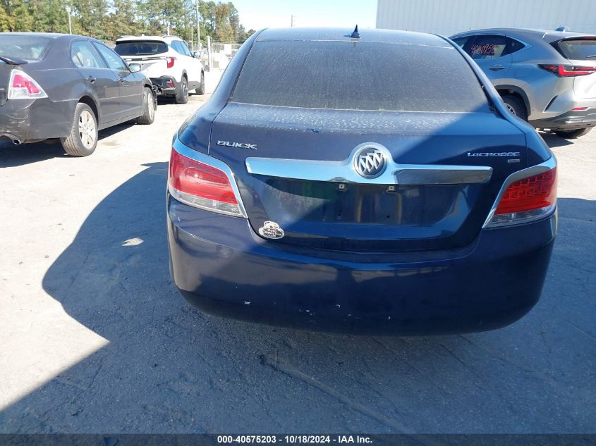 2010 Buick Lacrosse Cxl VIN: 1G4GC5EG1AF277498 Lot: 40575203