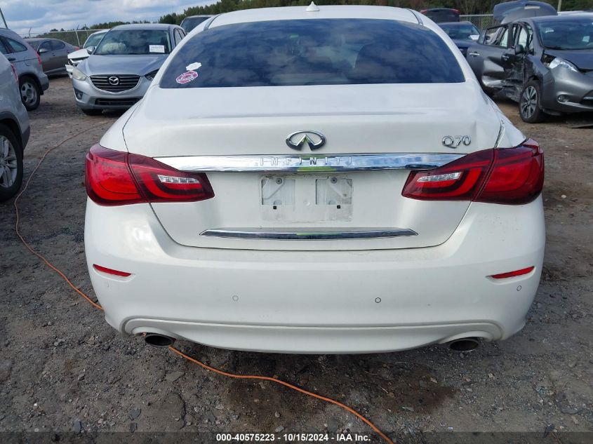 2015 Infiniti Q70 3.7 VIN: JN1BY1AP1FM542411 Lot: 40575223