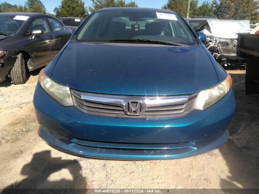 2HGFB2F59CH582510 2012 Honda Civic Lx