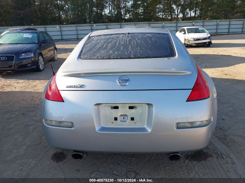 2008 Nissan 350Z Coupe VIN: JN1BZ34D78M702787 Lot: 40575230