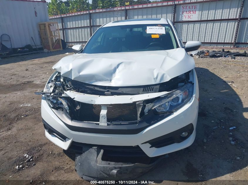 2018 Honda Civic Ex-L VIN: JHMFC1F78JX010049 Lot: 40575250