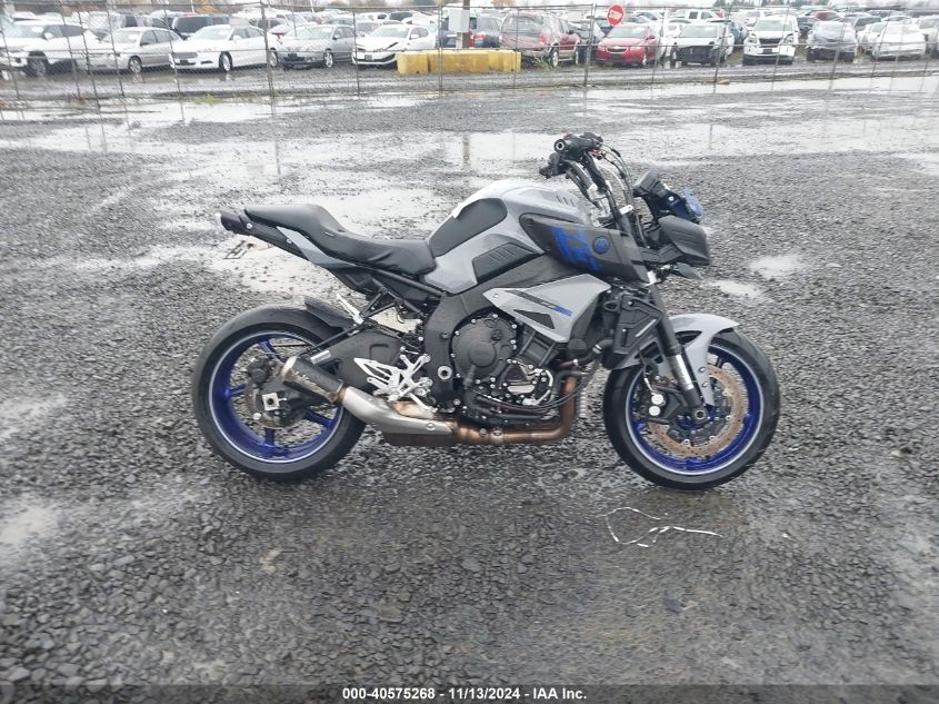 2017 Yamaha Fz10 VIN: JYARN48E9HA000807 Lot: 40575268