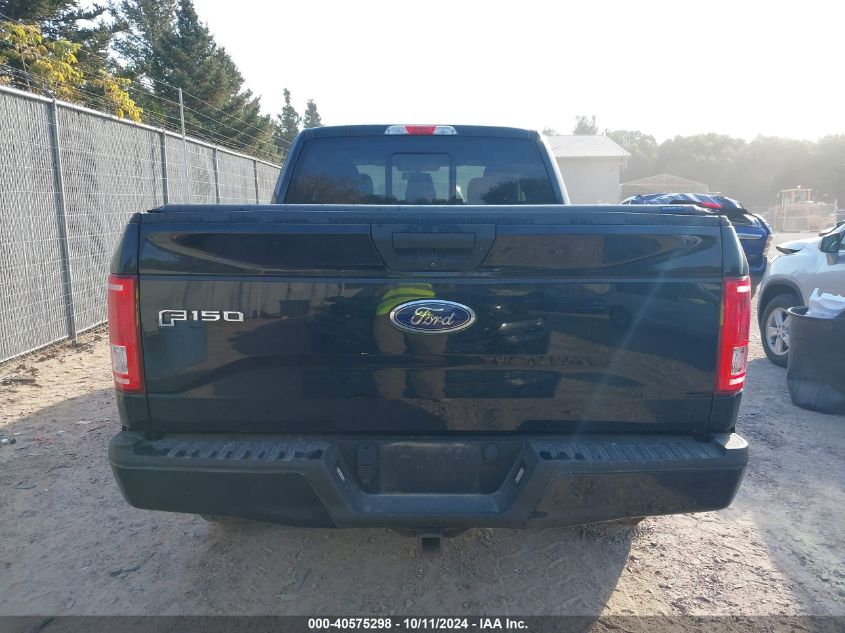 1FTEX1EP1GKE62174 2016 Ford F-150 Super Cab