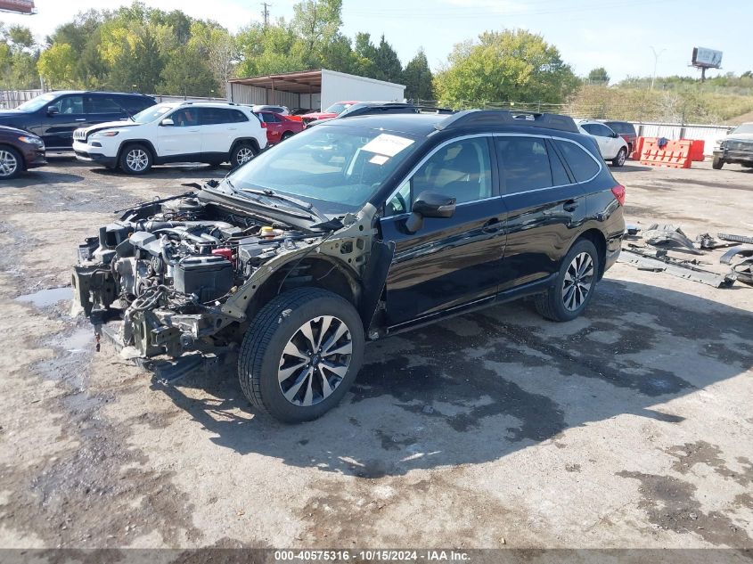 2016 Subaru Outback 2.5I Limited VIN: 4S4BSBNCXG3215360 Lot: 40575316