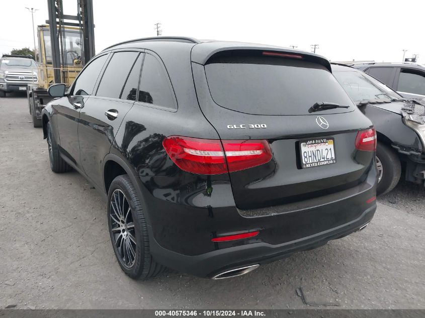 2019 MERCEDES-BENZ GLC 300 - WDC0G4JB9K1002307