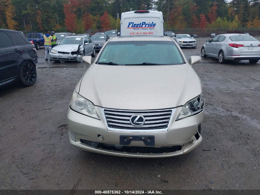 2011 Lexus Es 350 VIN: JTHBK1EG0B2455385 Lot: 40575362