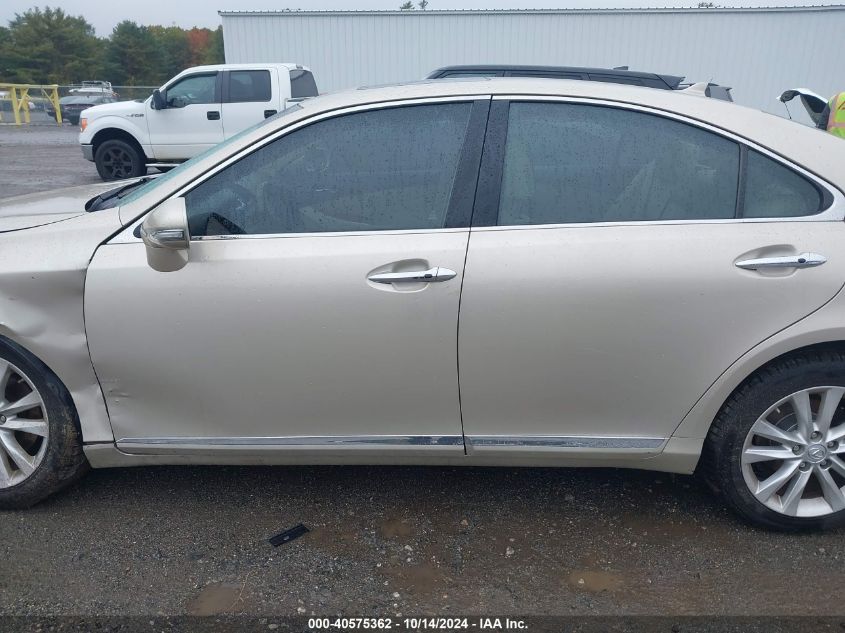 2011 Lexus Es 350 VIN: JTHBK1EG0B2455385 Lot: 40575362