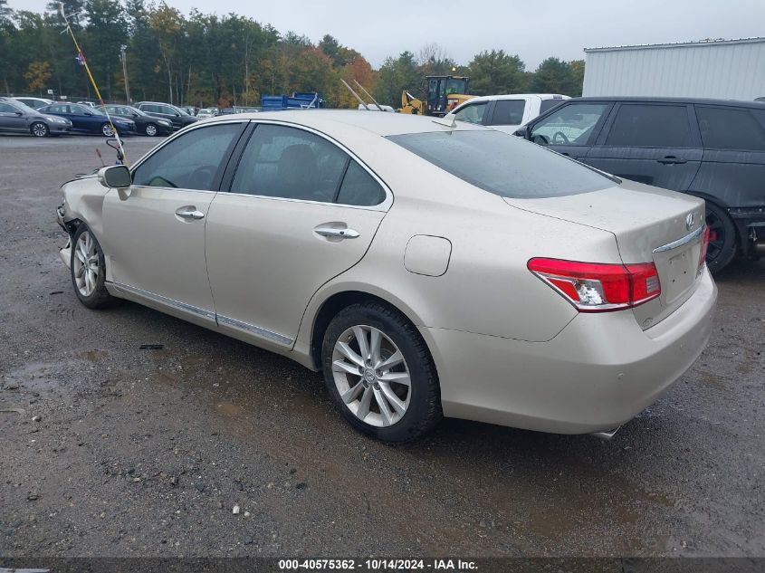 2011 Lexus Es 350 VIN: JTHBK1EG0B2455385 Lot: 40575362