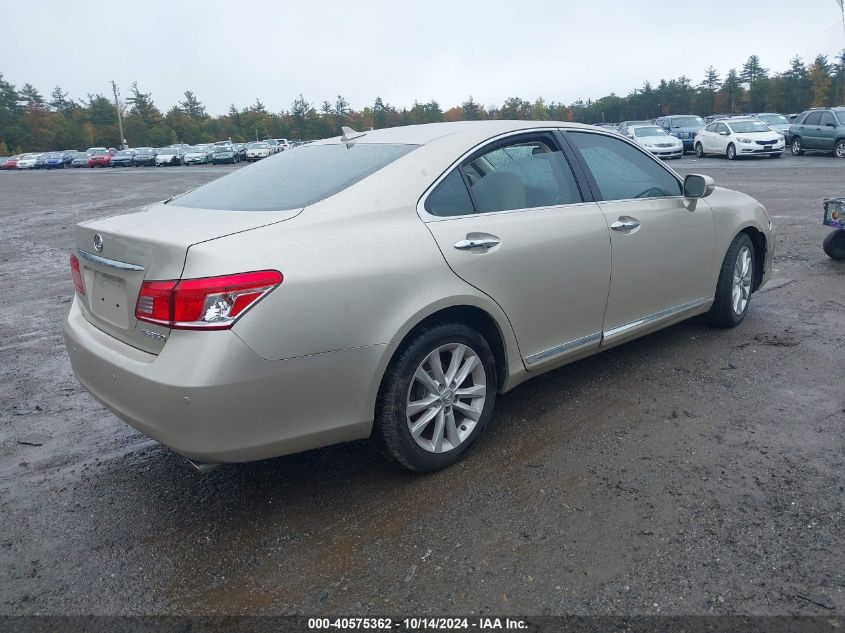 2011 Lexus Es 350 VIN: JTHBK1EG0B2455385 Lot: 40575362