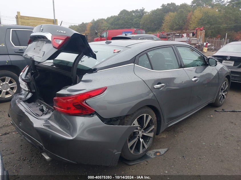 VIN 1N4AA6AP7JC372487 2018 NISSAN MAXIMA 3.5 PLATINUM