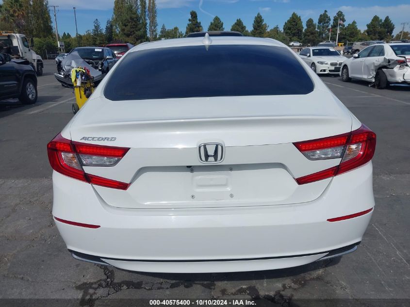 2020 Honda Accord Lx VIN: 1HGCV1F18LA092866 Lot: 40575400