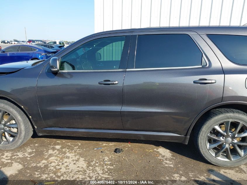 2014 Dodge Durango R/T VIN: 1C4SDHCT8EC972209 Lot: 40575402