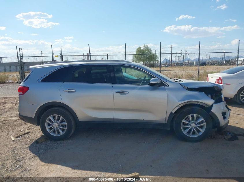 2017 KIA SORENTO 2.4L LX - 5XYPG4A31HG248418