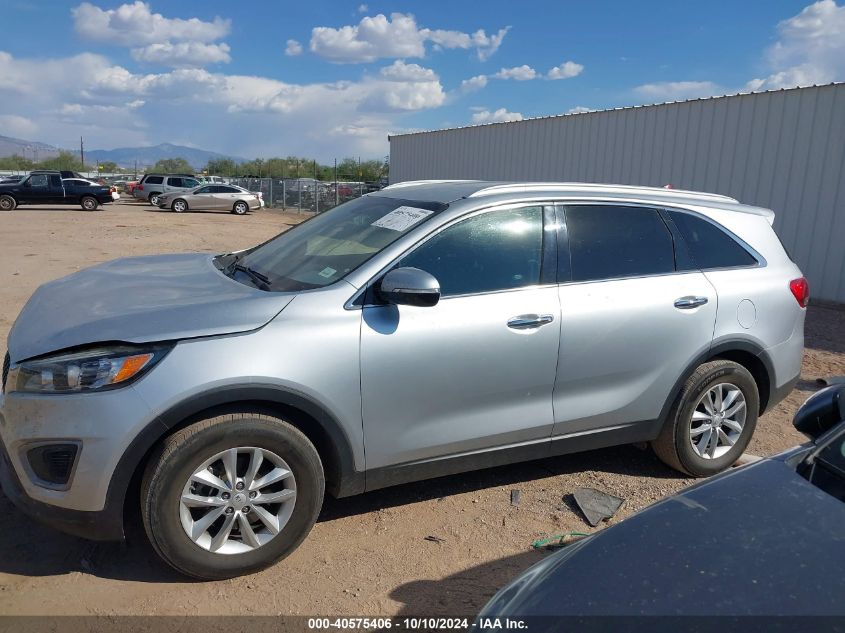 2017 KIA SORENTO 2.4L LX - 5XYPG4A31HG248418