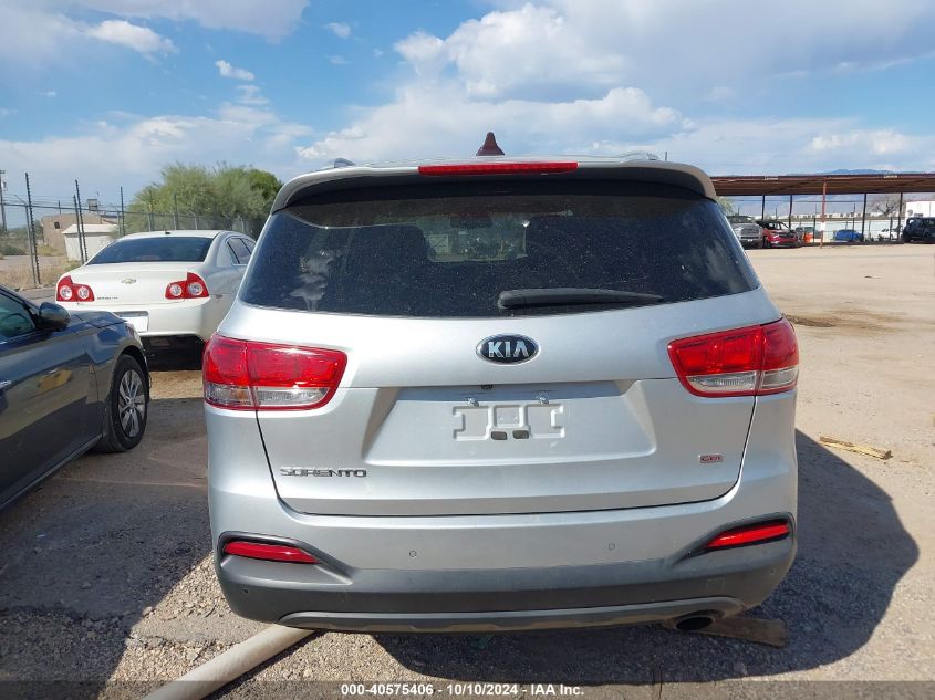 2017 KIA SORENTO 2.4L LX - 5XYPG4A31HG248418