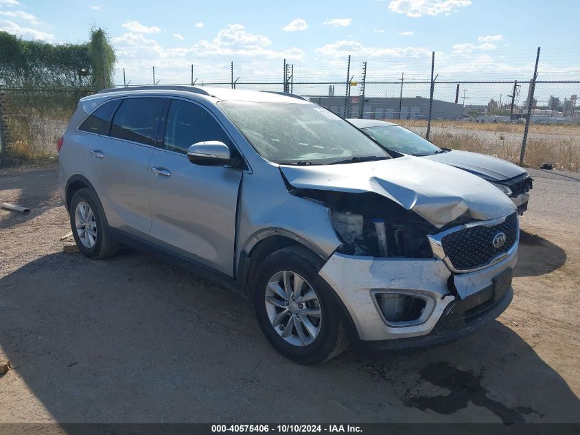 2017 KIA SORENTO 2.4L LX - 5XYPG4A31HG248418