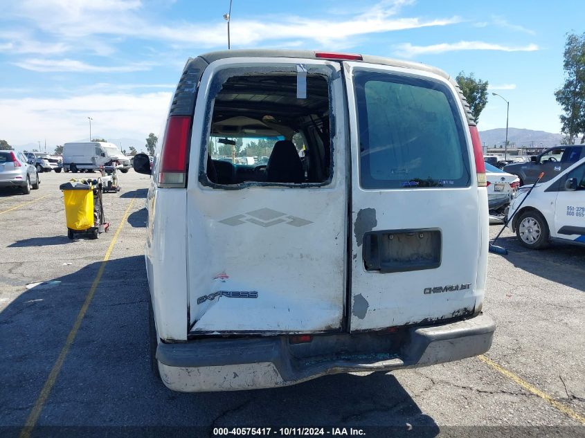 2002 Chevrolet Express VIN: 1GCFG15W921181931 Lot: 40575417