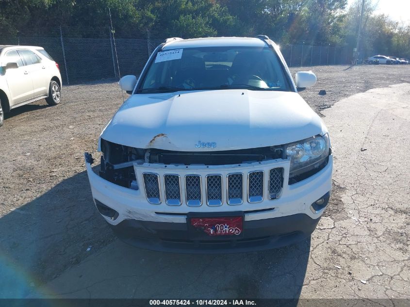 2017 Jeep Compass High Altitude 4X4 VIN: 1C4NJDEB5HD128288 Lot: 40575424