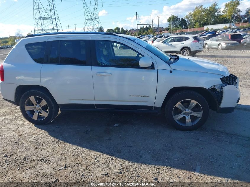 2017 Jeep Compass High Altitude 4X4 VIN: 1C4NJDEB5HD128288 Lot: 40575424