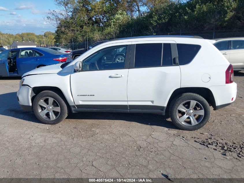 2017 Jeep Compass High Altitude 4X4 VIN: 1C4NJDEB5HD128288 Lot: 40575424