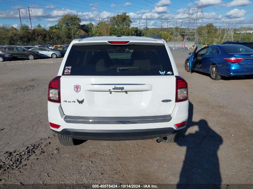 2017 Jeep Compass High Altitude 4X4 VIN: 1C4NJDEB5HD128288 Lot: 40575424