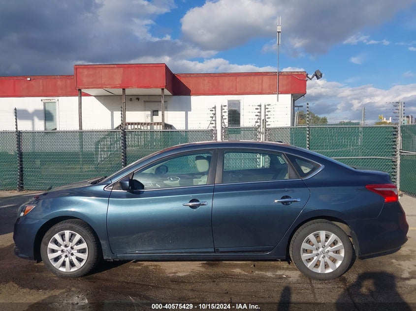 2016 Nissan Sentra Sv VIN: 3N1AB7APXGY322134 Lot: 40575429