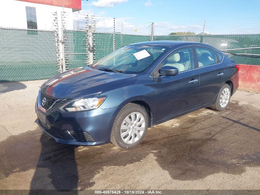 2016 Nissan Sentra Sv VIN: 3N1AB7APXGY322134 Lot: 40575429