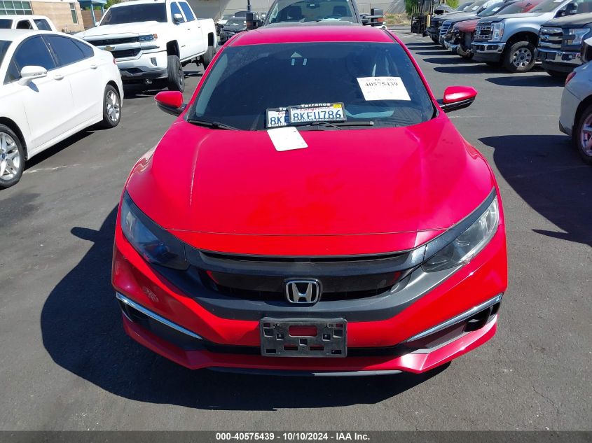 2019 Honda Civic Lx VIN: 2HGFC2F66KH530417 Lot: 40575439