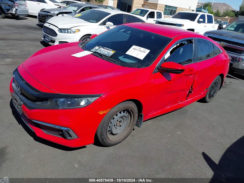2019 HONDA CIVIC LX - 2HGFC2F66KH530417