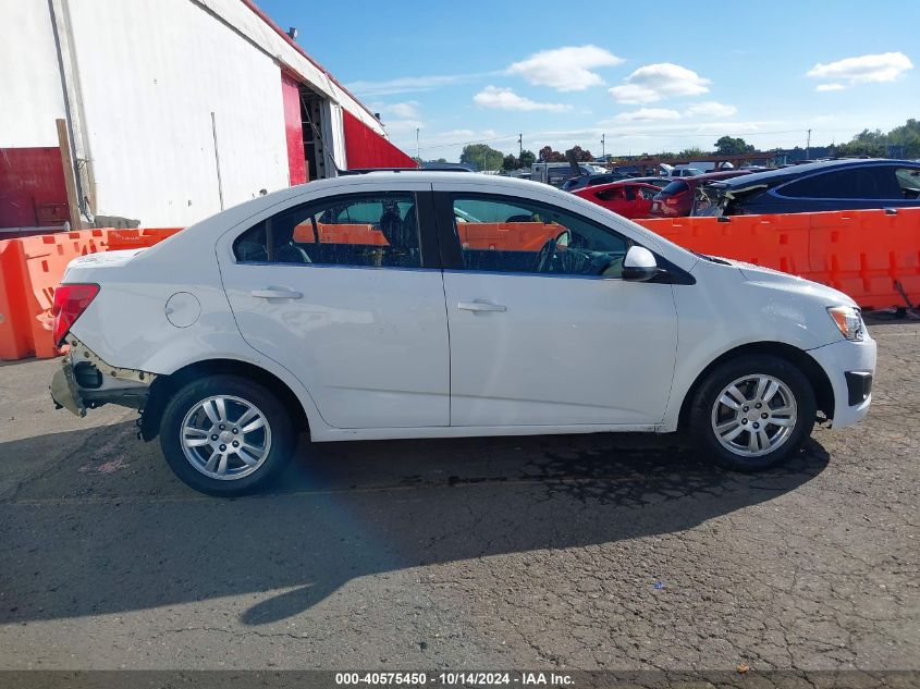 2013 Chevrolet Sonic Lt Auto VIN: 1G1JC5SG9D4220490 Lot: 40575450