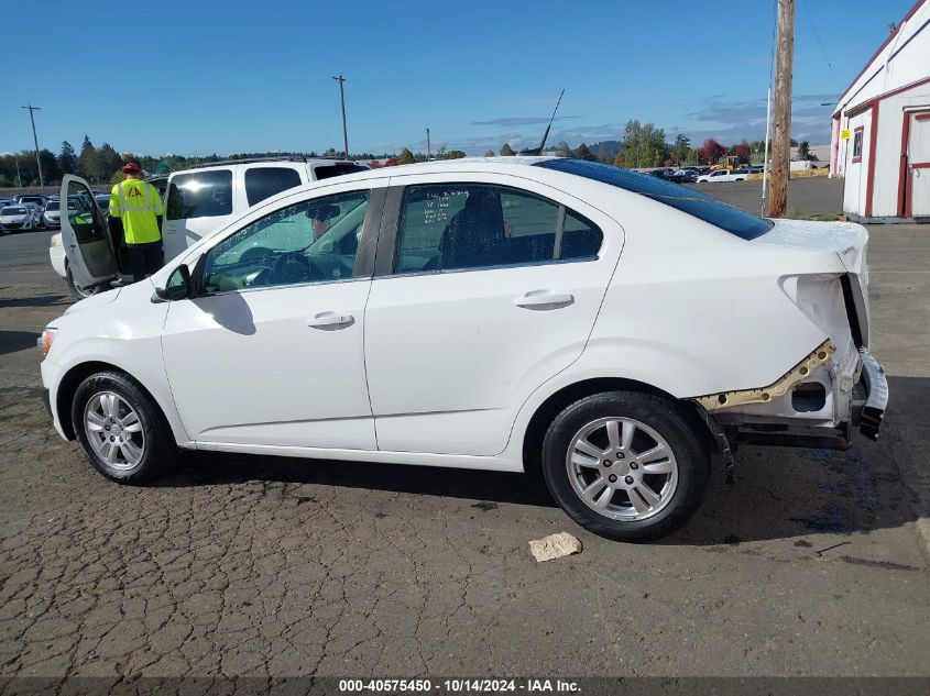 2013 Chevrolet Sonic Lt Auto VIN: 1G1JC5SG9D4220490 Lot: 40575450