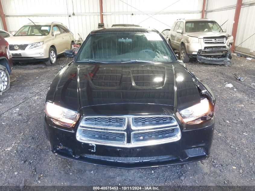 2012 Dodge Charger Se VIN: 2C3CDXBGXCH218844 Lot: 40575453