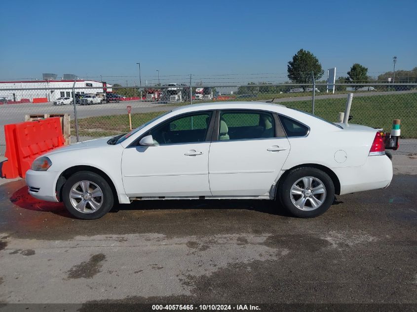 2G1WF5E35D1258218 2013 Chevrolet Impala Ls